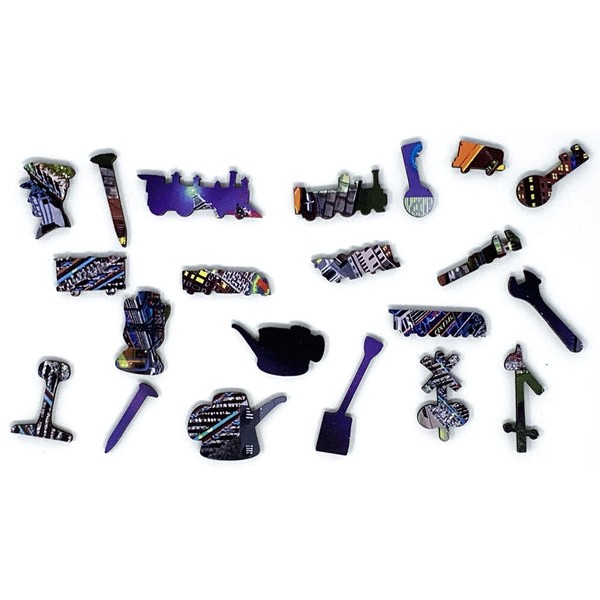 Chicago Nights (295 Piece Wooden Jigsaw Puzzle) UK