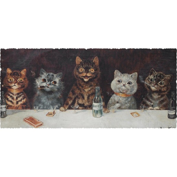 The Bachelor Party (146 Piece Cat Jigsaw Puzzle) UK