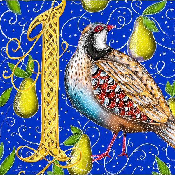 A Partridge in a Pear Tree (50 Piece Mini Jigsaw Puzzle) UK