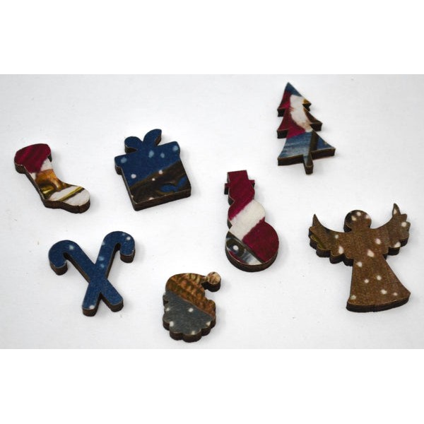A Note For The Season (51 Pieces) Mini Christmas Wooden Jigsaw Puzzle UK