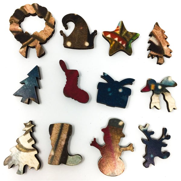 A Note For The Season (249 Pieces) Wooden Christmas Jigsaw Puzzle UK