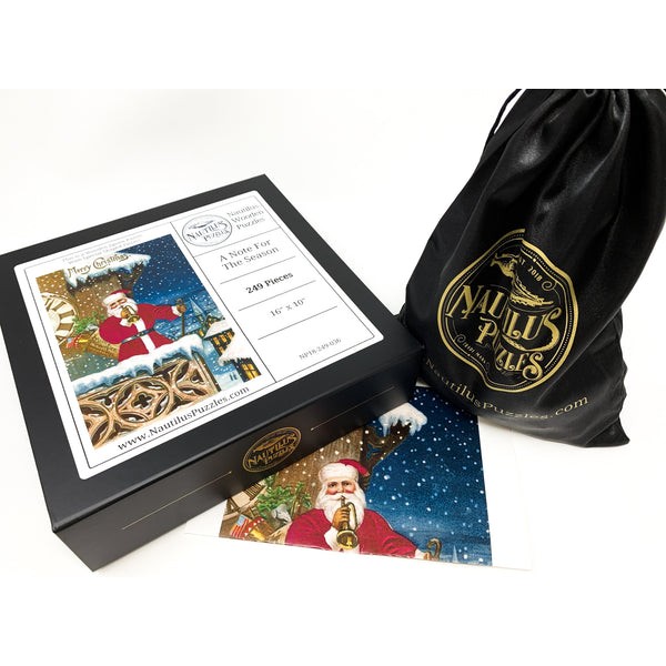 A Note For The Season (249 Pieces) Wooden Christmas Jigsaw Puzzle UK