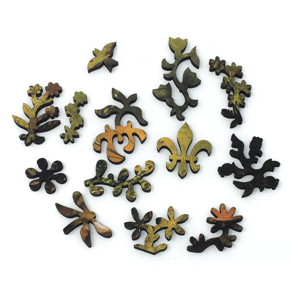 The Painter in a Forest Clearing (171 Piece Wooden Jigsaw Puzzle) UK