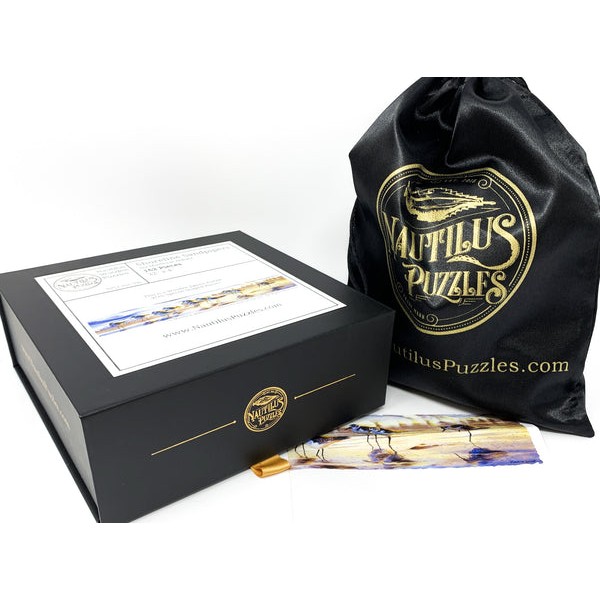 Shoreline Sandpipers (162 Piece Wooden Jigsaw Puzzle) UK