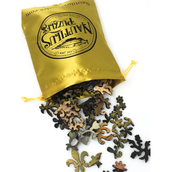 The Painter in a Forest Clearing (171 Piece Wooden Jigsaw Puzzle) UK