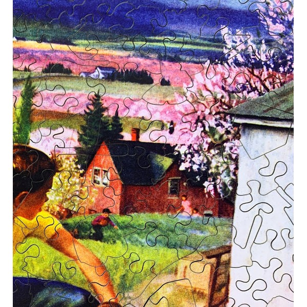 Batting Practice - 291 Piece Baseball Wooden Jigsaw Puzzle UK