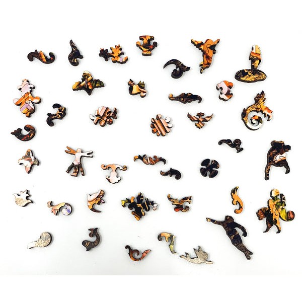 Madonna of the Candle (200 Piece Wooden Jigsaw Puzzle) UK