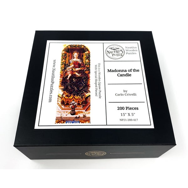 Madonna of the Candle (200 Piece Wooden Jigsaw Puzzle) UK