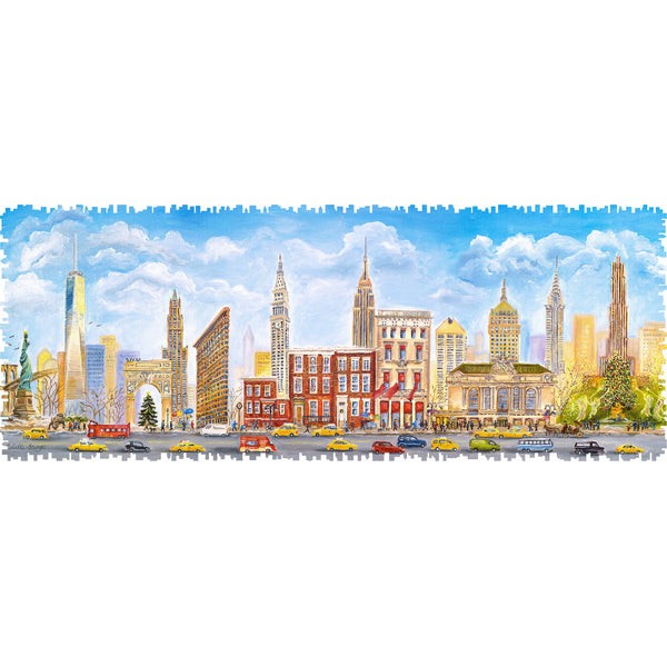 Main Street, New York (159 Piece Wooden Jigsaw Puzzle) UK