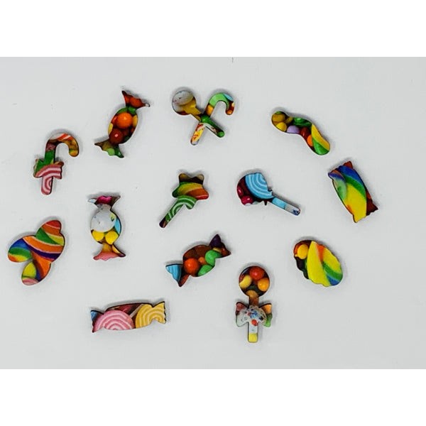 Heavenly Candy (51 Pieces) Mini Wooden Puzzle UK