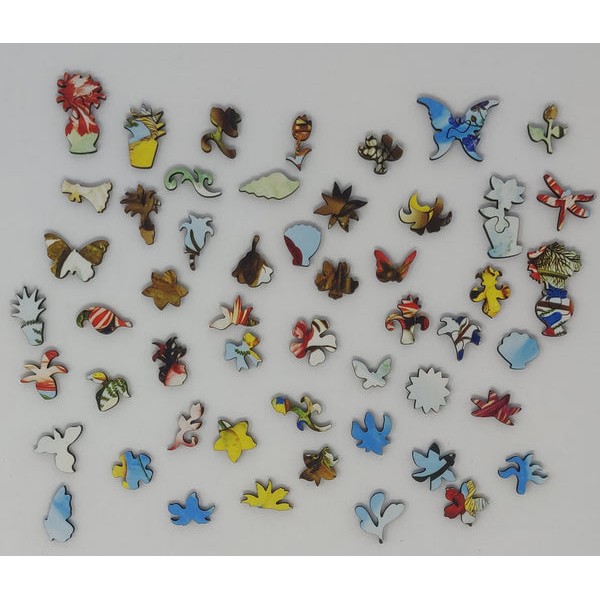 Bouquet of Flowers by Ambrosius Bosschaert (220 Piece Wooden Jigsaw Puzzle) UK