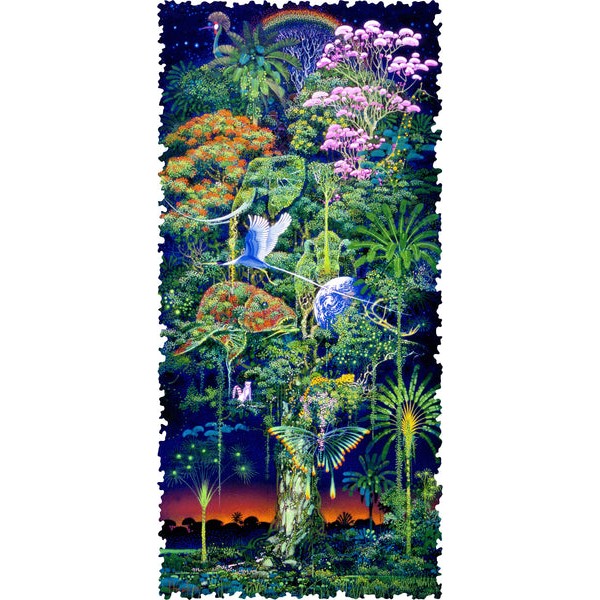 Jungle Dreams by Hiroo Isono (180 Piece Wooden Jigsaw Puzzle) UK