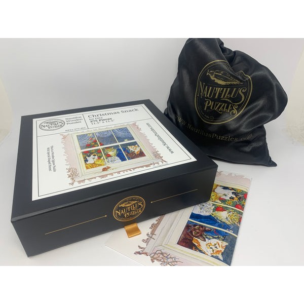 Christmas Snack - 375 Piece Wooden Jigsaw Puzzle UK