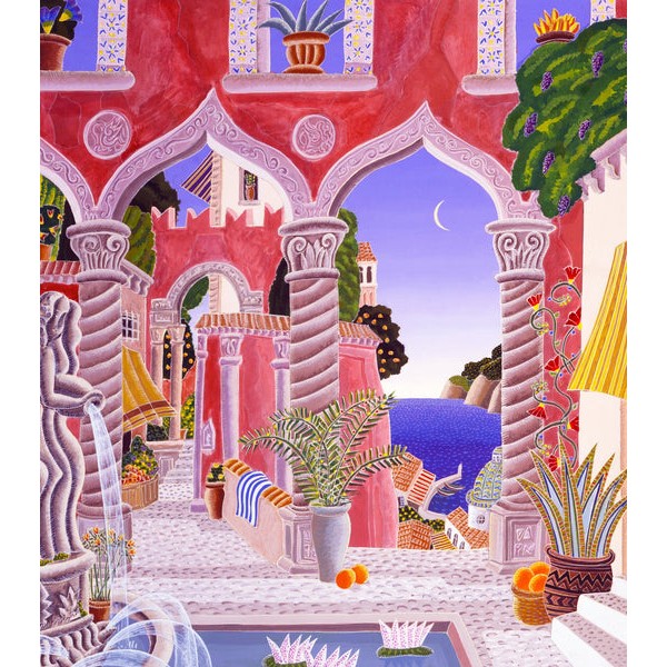 Moroccan Garden (476 Piece Wooden Jigsaw Puzzle) UK