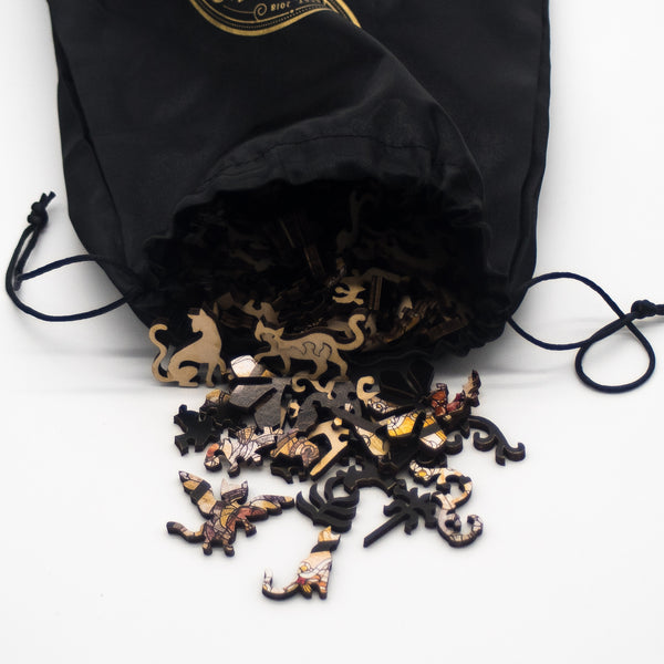 Cathedral Cat - 372 Piece Wooden Jigsaw Puzzle UK