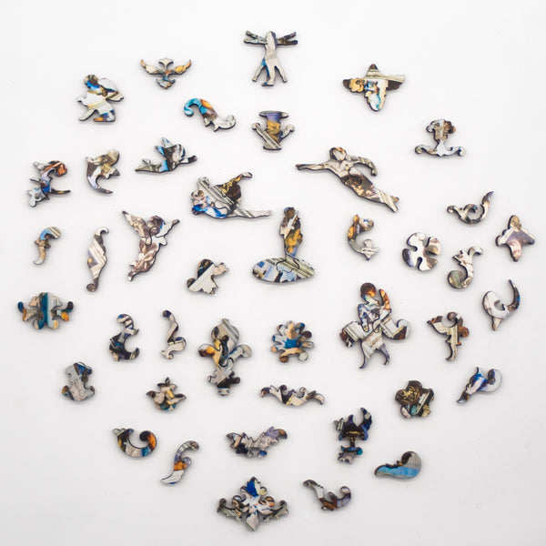 Sistine Chapel Ceiling by Michelangelo (200 Piece Wooden Jigsaw Puzzle) UK