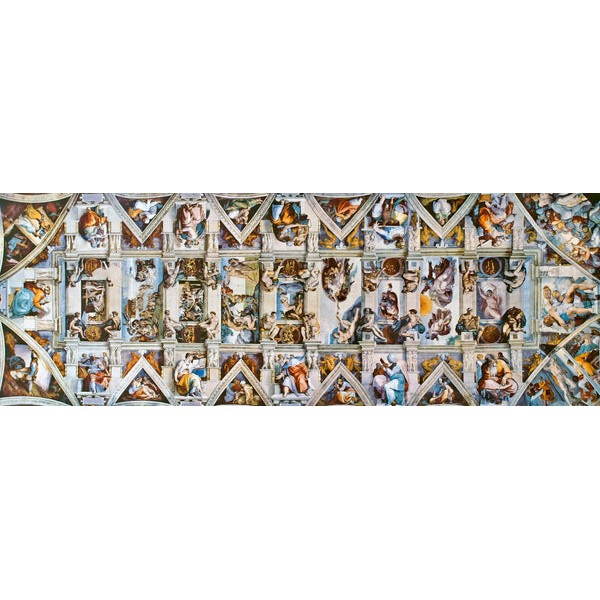 Sistine Chapel Ceiling by Michelangelo (200 Piece Wooden Jigsaw Puzzle) UK