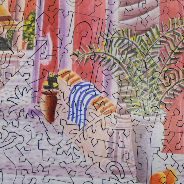 Moroccan Garden (476 Piece Wooden Jigsaw Puzzle) UK