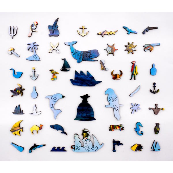 Mystic Mariner (380 Piece Wooden Jigsaw Puzzle) UK