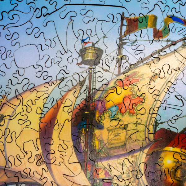 Mystic Mariner (380 Piece Wooden Jigsaw Puzzle) UK