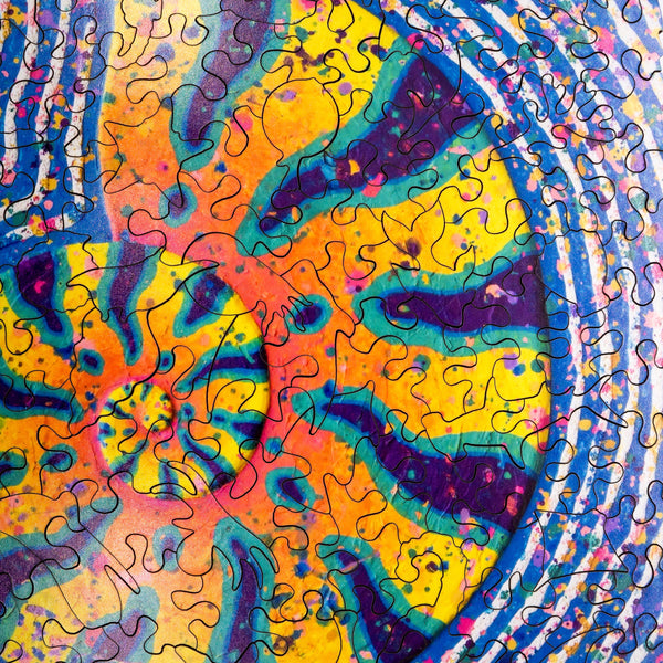 Nautilus Rainbow (150 Piece Wooden Jigsaw Puzzle) UK