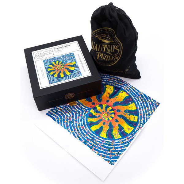 Nautilus Rainbow (150 Piece Wooden Jigsaw Puzzle) UK