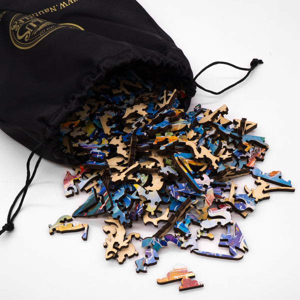 Summer Regatta (428 Pieces Wooden Jigsaw Puzzle) UK