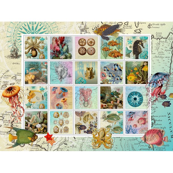Undersea Garden (483 Piece Ocean Wooden Jigsaw Puzzle) UK