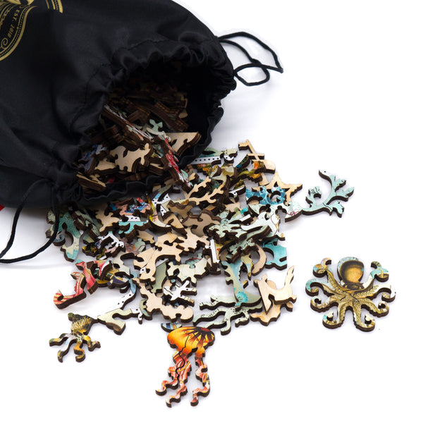 Undersea Garden (483 Piece Ocean Wooden Jigsaw Puzzle) UK