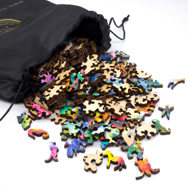 Animal Magic (452 Piece Wooden Jigsaw Puzzle) UK