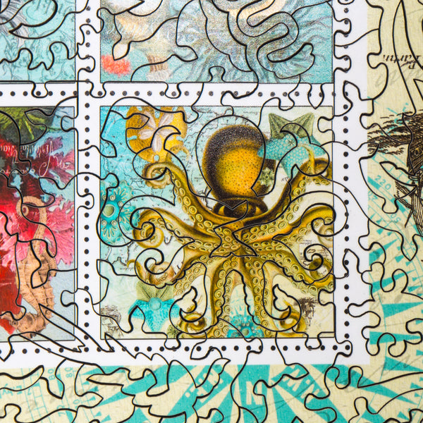 Undersea Garden (483 Piece Ocean Wooden Jigsaw Puzzle) UK