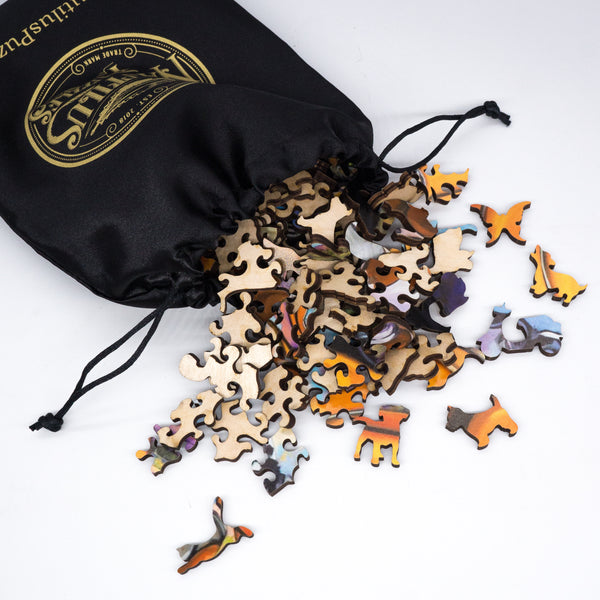 Scooter Joyride (200 Piece Wooden Jigsaw Puzzle) UK