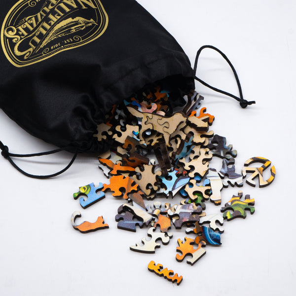 Dog Days of Summer (250 Piece Wooden Jigsaw Puzzle) UK