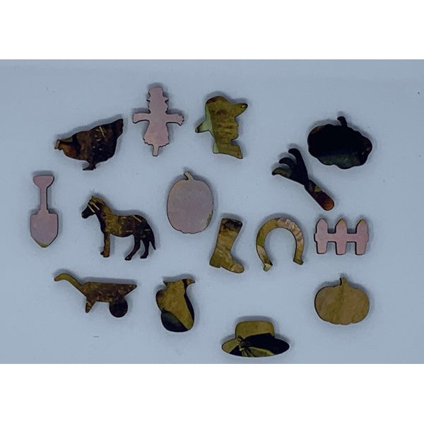 The Gleaners (50 Piece Mini Autumn Wooden Jigsaw Puzzle) UK