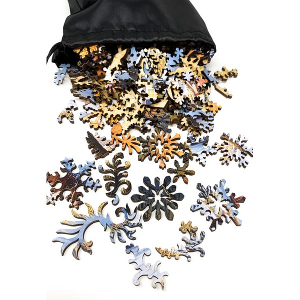 Saturday Night Downtown (358 Piece Wooden Jigsaw Puzzle) UK