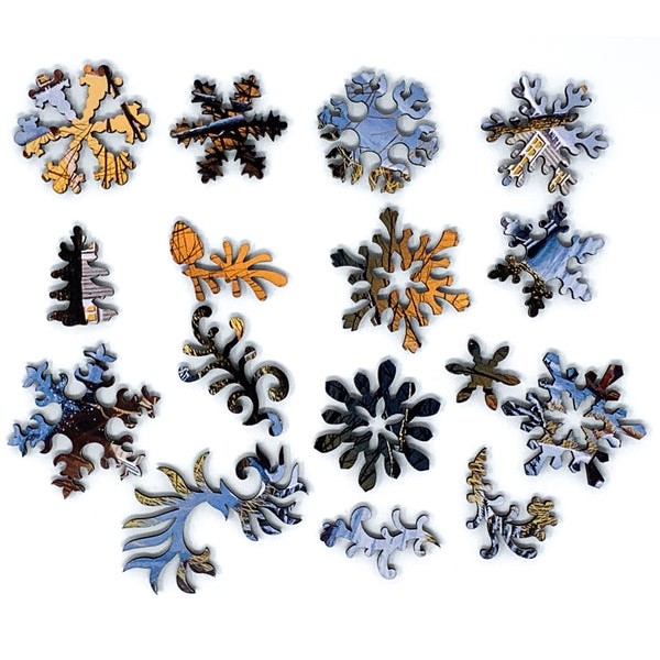 Saturday Night Downtown (358 Piece Wooden Jigsaw Puzzle) UK