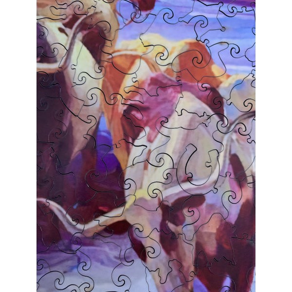 Old Texas  (250 Pieces) by William Herbert Dunton, Wooden Jigsaw Puzzle UK