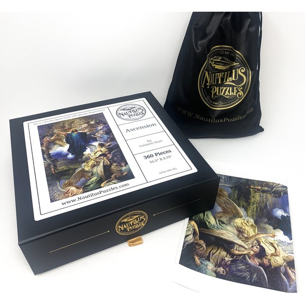 Ascension by Gustave Dore (360 Piece Wooden Jigsaw Puzzle) UK