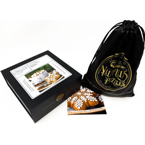 Christmas Cocoa Time - 200 Piece Christmas Wooden Jigsaw Puzzle UK