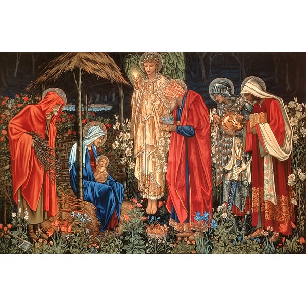 Adoration Of The Magi (253 Pieces) Wooden Christmas Jigsaw Puzzle UK