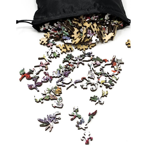 Flowers - Trees & Shrubs (464 Piece Wooden Jigsaw Puzzle) UK