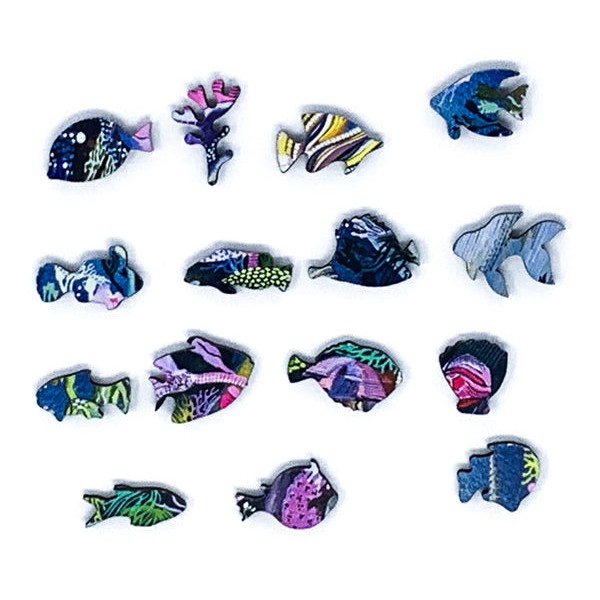 Silurian Seascape (144 Piece Wooden Jigsaw Puzzle) UK