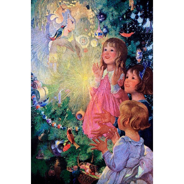 The Christmas Fairy (51 Pieces) Mini Wooden Christmas Jigsaw Puzzle UK