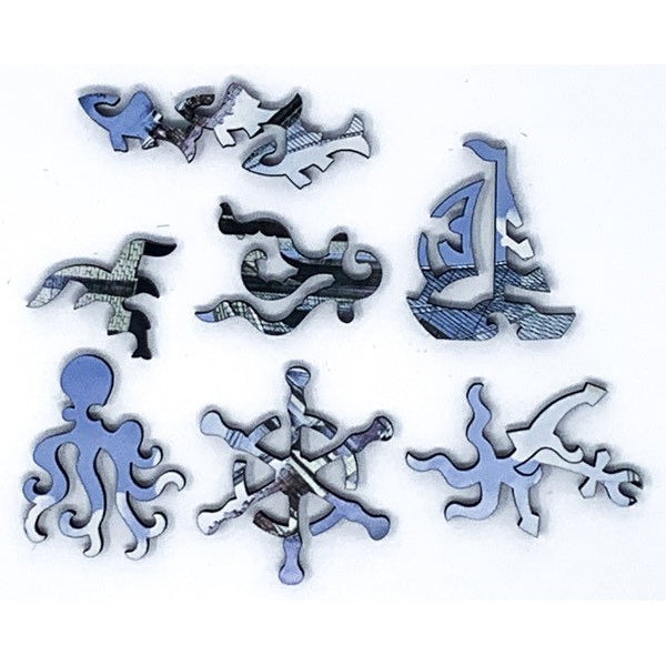 Brooklyn Bridge, 1886 (49 Piece Mini Wooden Jigsaw Puzzle) UK