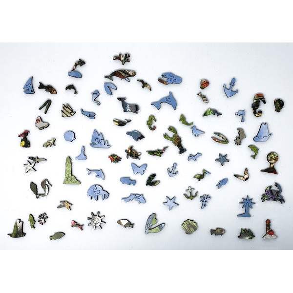 Lobster Cove (473 Piece Wooden Jigsaw Puzzle) UK