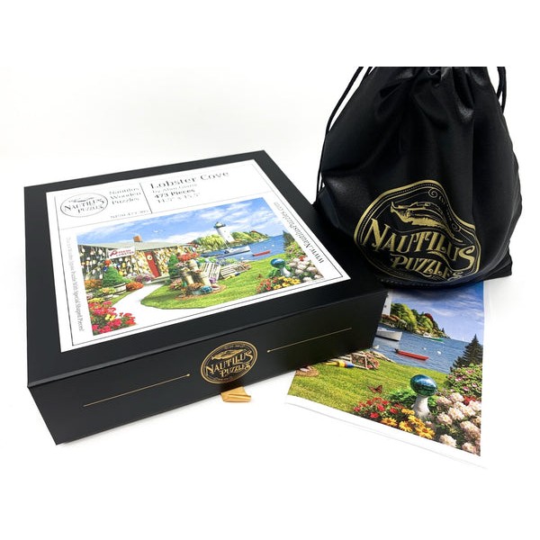 Lobster Cove (473 Piece Wooden Jigsaw Puzzle) UK