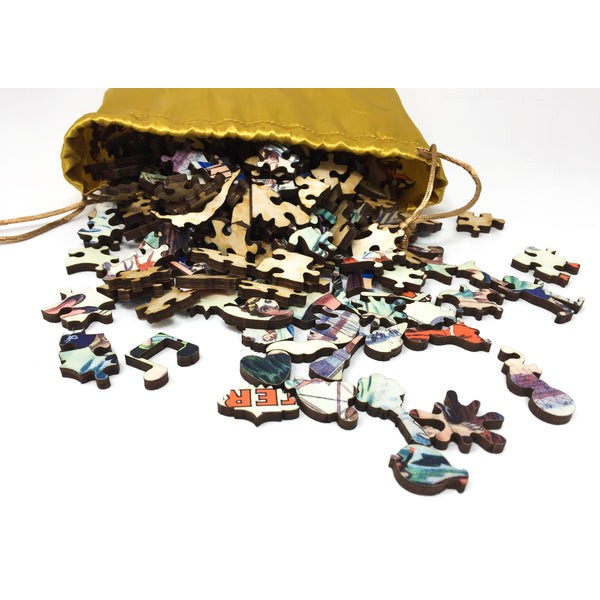 The Great Coney Island Water Carnival - 500 Piece Wooden Jigsaw Puzzle UK