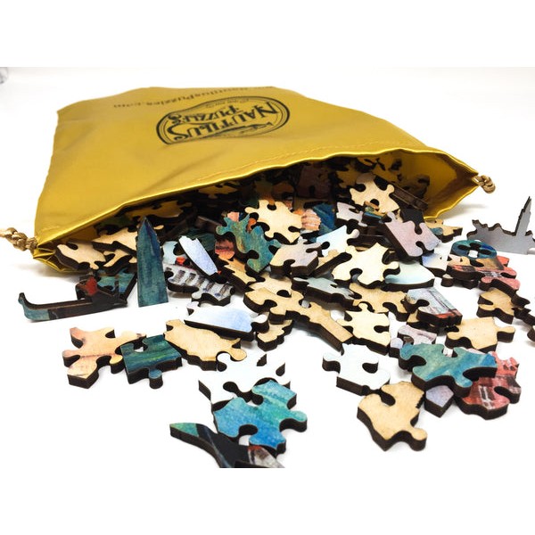 Venice - The Grand Canal and Basilica Santa Maria Della Salute, (300 Piece Wooden Jigsaw Puzzle) UK