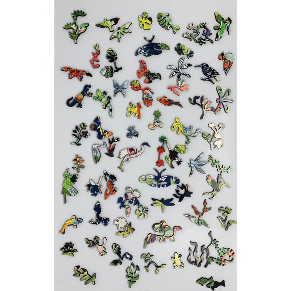 Enchanted Garden - 434 Piece Wooden Jigsaw Puzzle UK