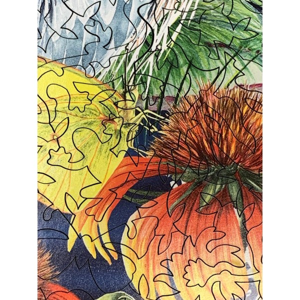 Enchanted Garden - 434 Piece Wooden Jigsaw Puzzle UK